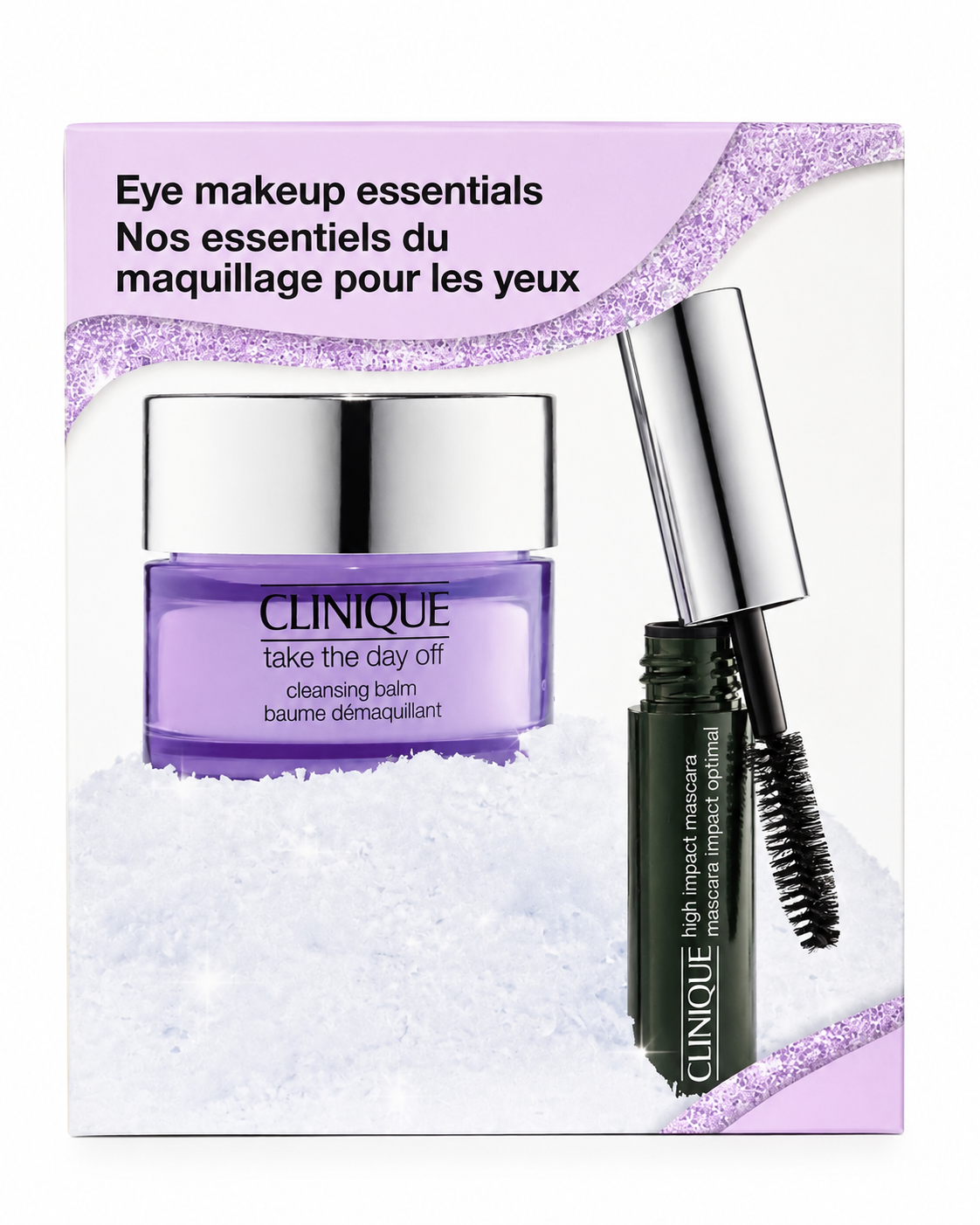 Clinique Eye Essentials Duo – Take The Day Off Balm & High Impact Mascara