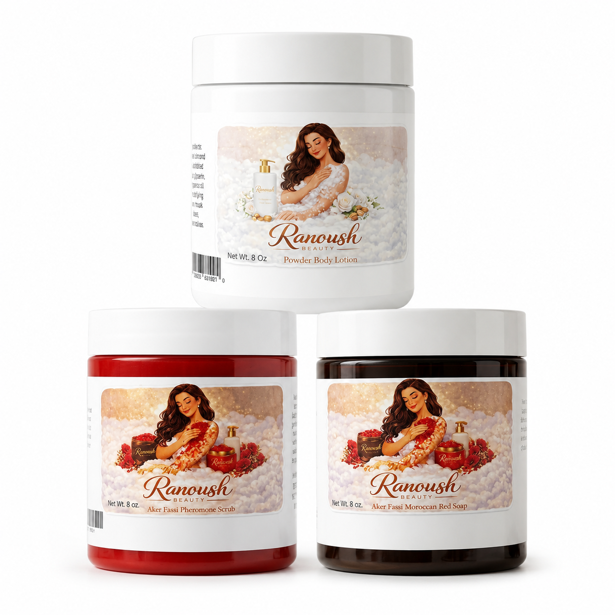 Ranoush Red Beauty Set