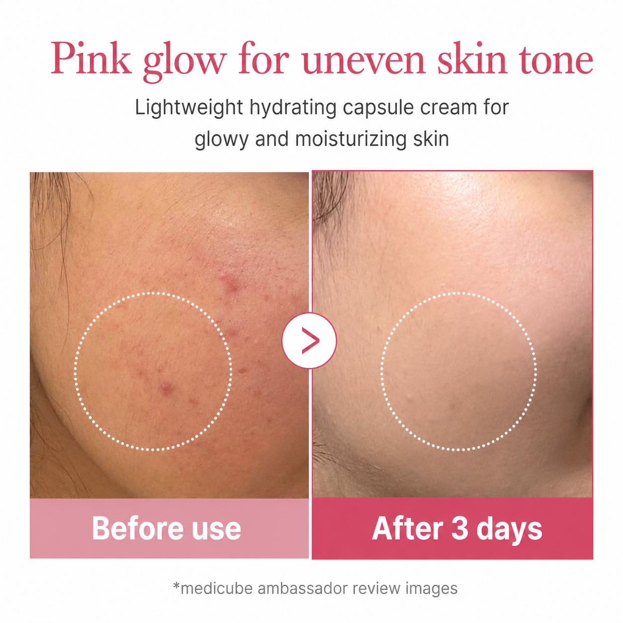 Medicube PDRN Pink Peptide Capsule Cream
