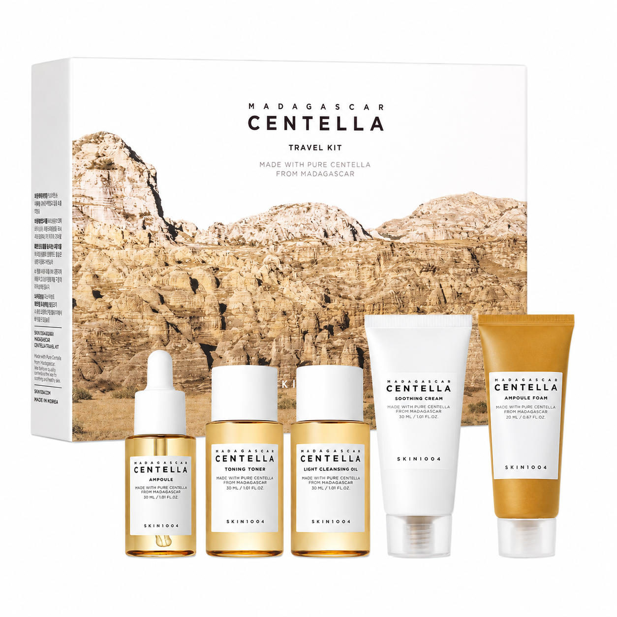 Skin1004 Madagascar Centella Travel Kit 5pcs