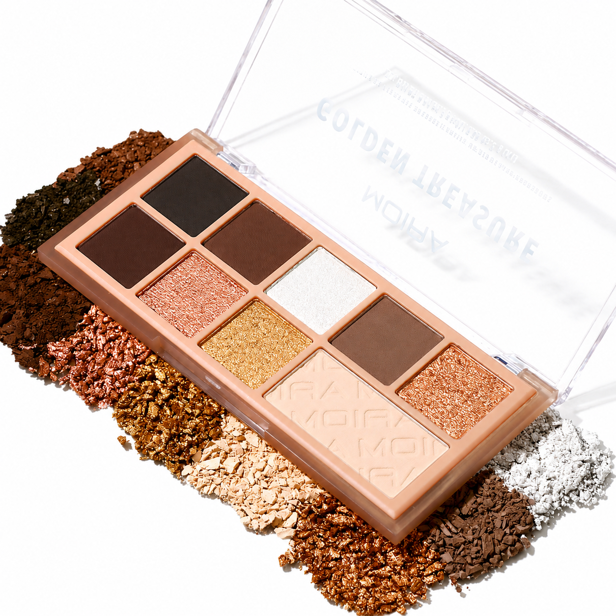 MOIRA Golden Treasure On The Go Eyeshadow Palette