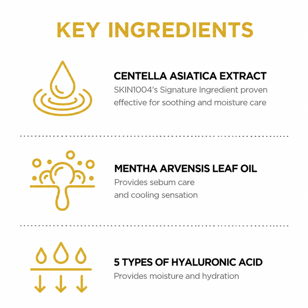 SKIN1004 Madagascar Centella Watergel Sheet Ampoule Mask (5-Pack)