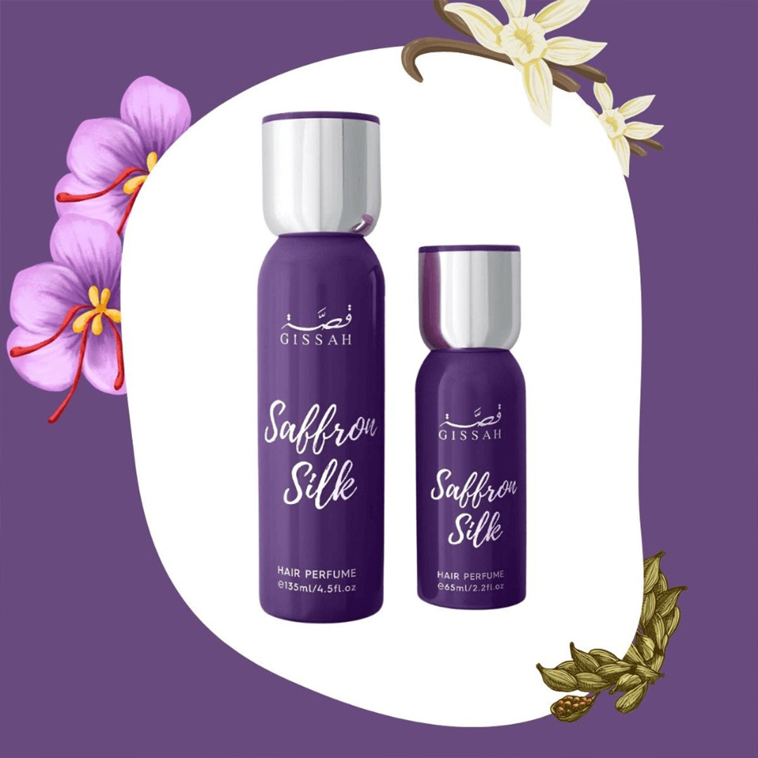 Gissah Saffron Silk Hair Mist Set