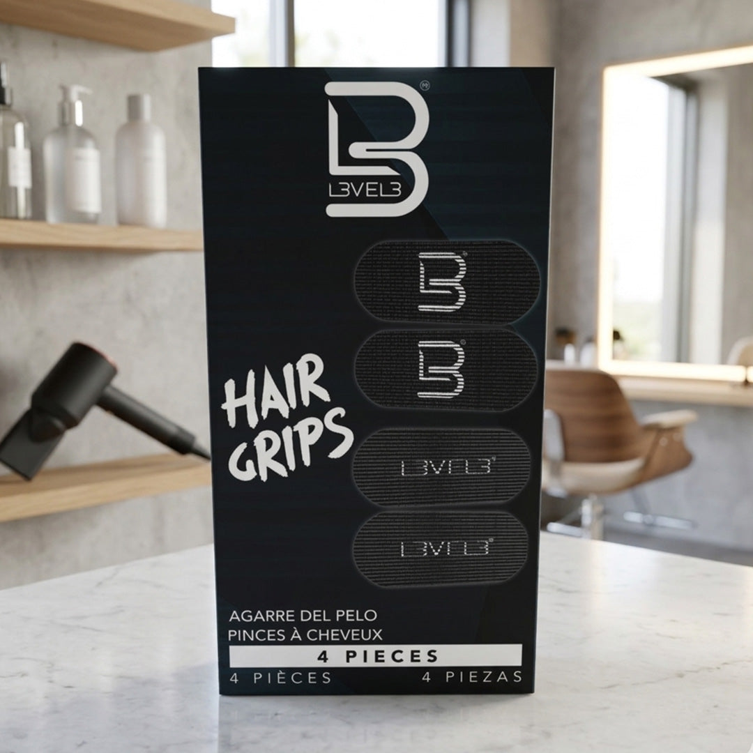 L3VEL3 Hair Grips 4 Pack