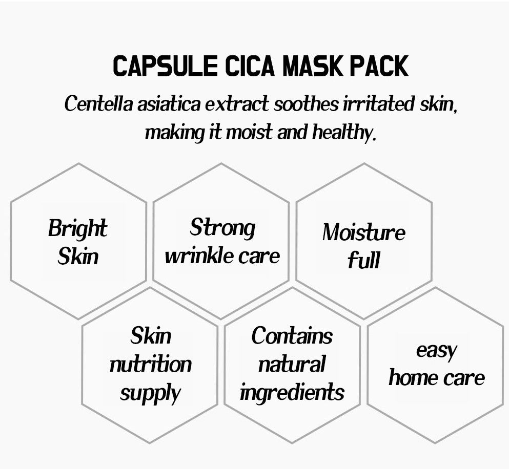 Lebelage capsule Cica mask pack