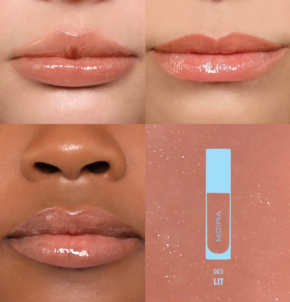 Moira Lip Chic Shimmer Gloss (003