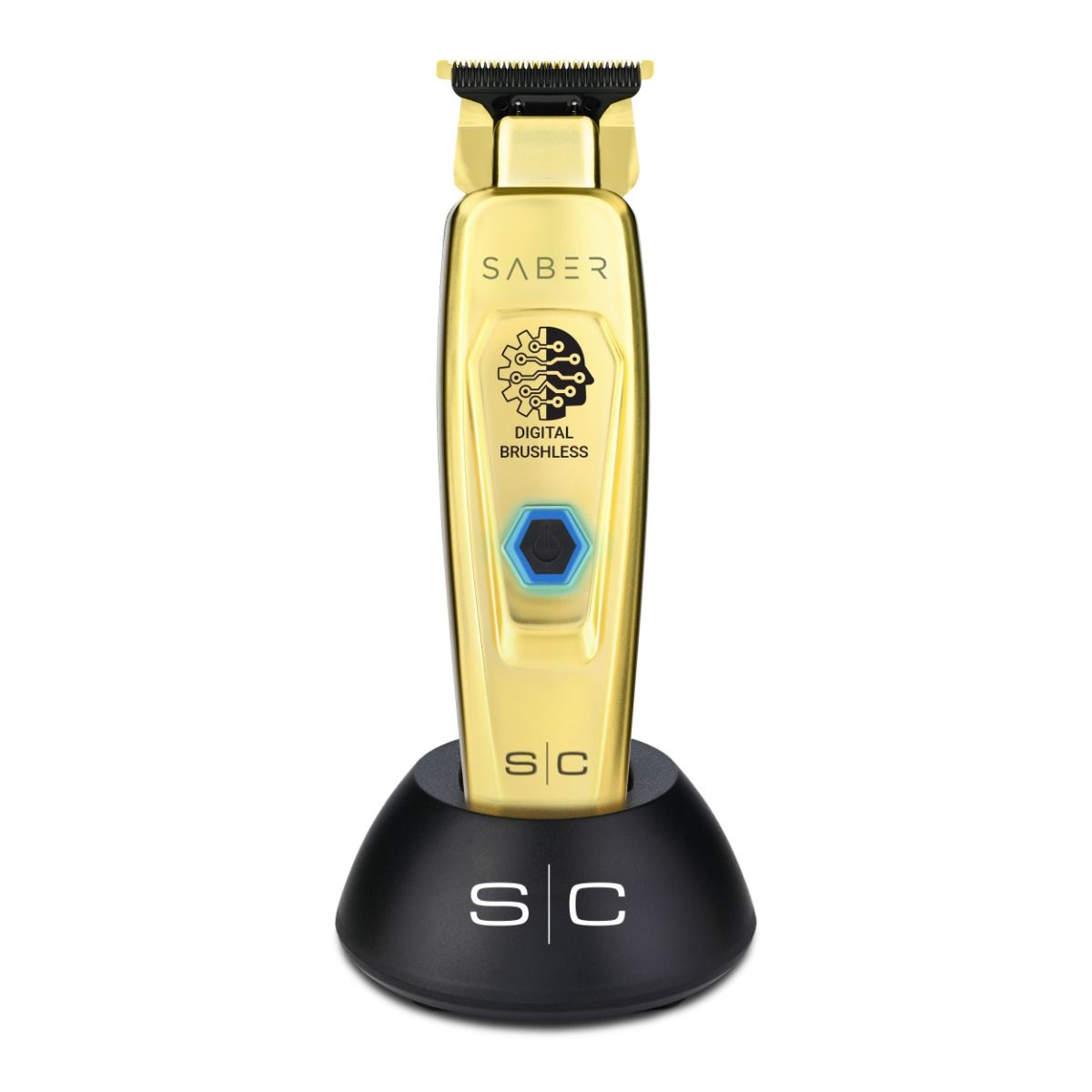 StyleCraft Saber Professional Cordless Hair Trimmer Powered- Gold