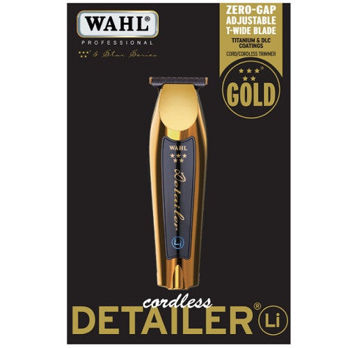 Wahl Professional 5 Star Cordless Detailer Li Gold Trimmer