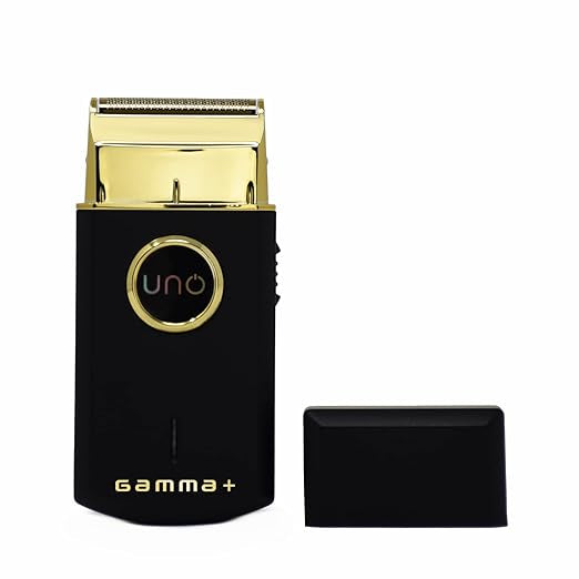 Gamma+ Uno Mini-Sized Travel Mens Corded or Cordless Foil Shaver, Micro-USB Rechargeable