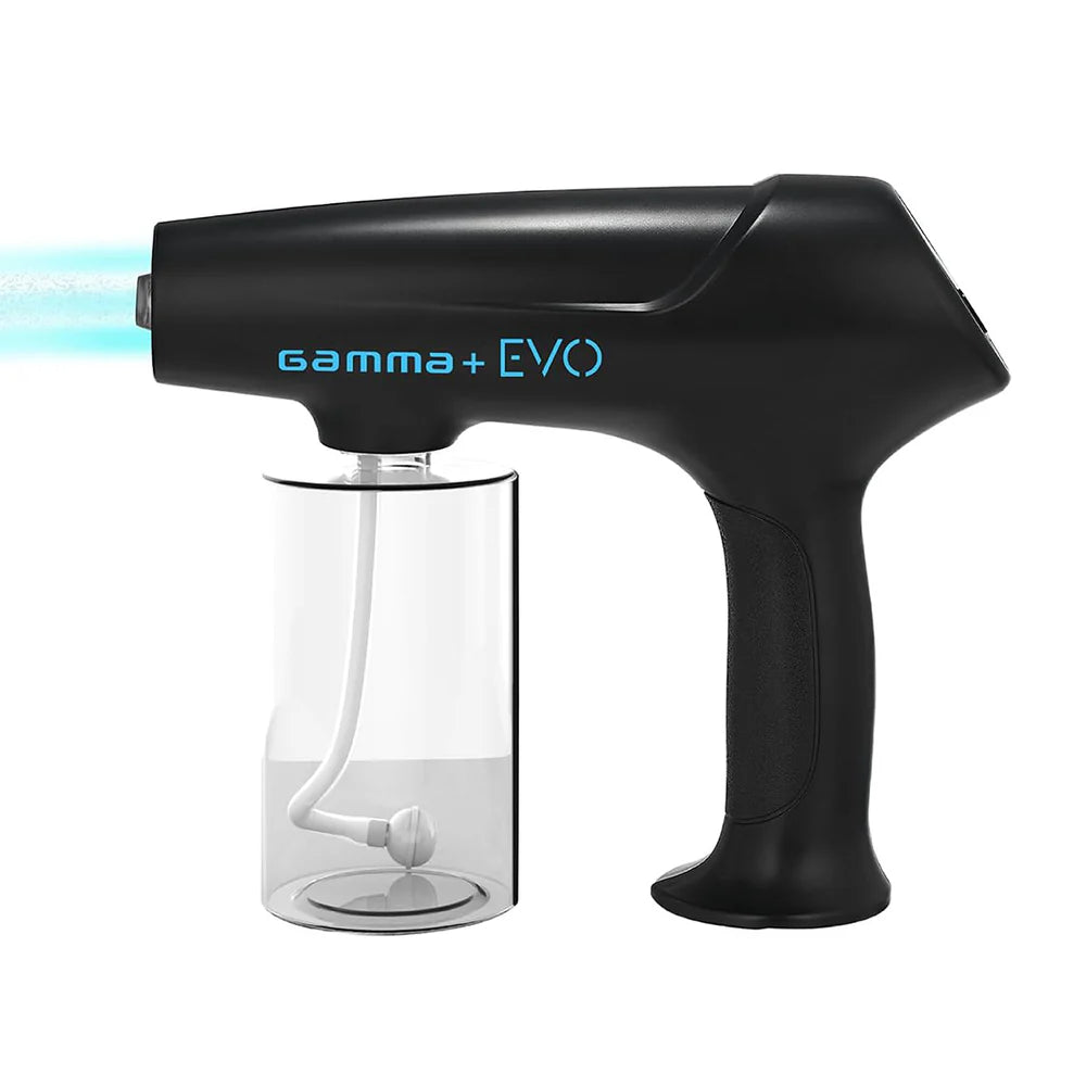 Gamma+ EVO Nano Mister Cordless Portable Water Sprayer, Disinfect Mist, USB-C Rechargeable for Barber, Salon, Home Use