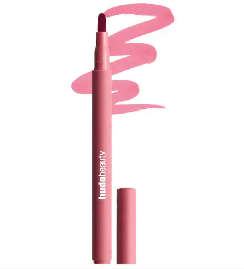 HUDA BEAUTY Lip Contour Lip Stain for 12-Hour Wear, Size: 0.03 FL Oz