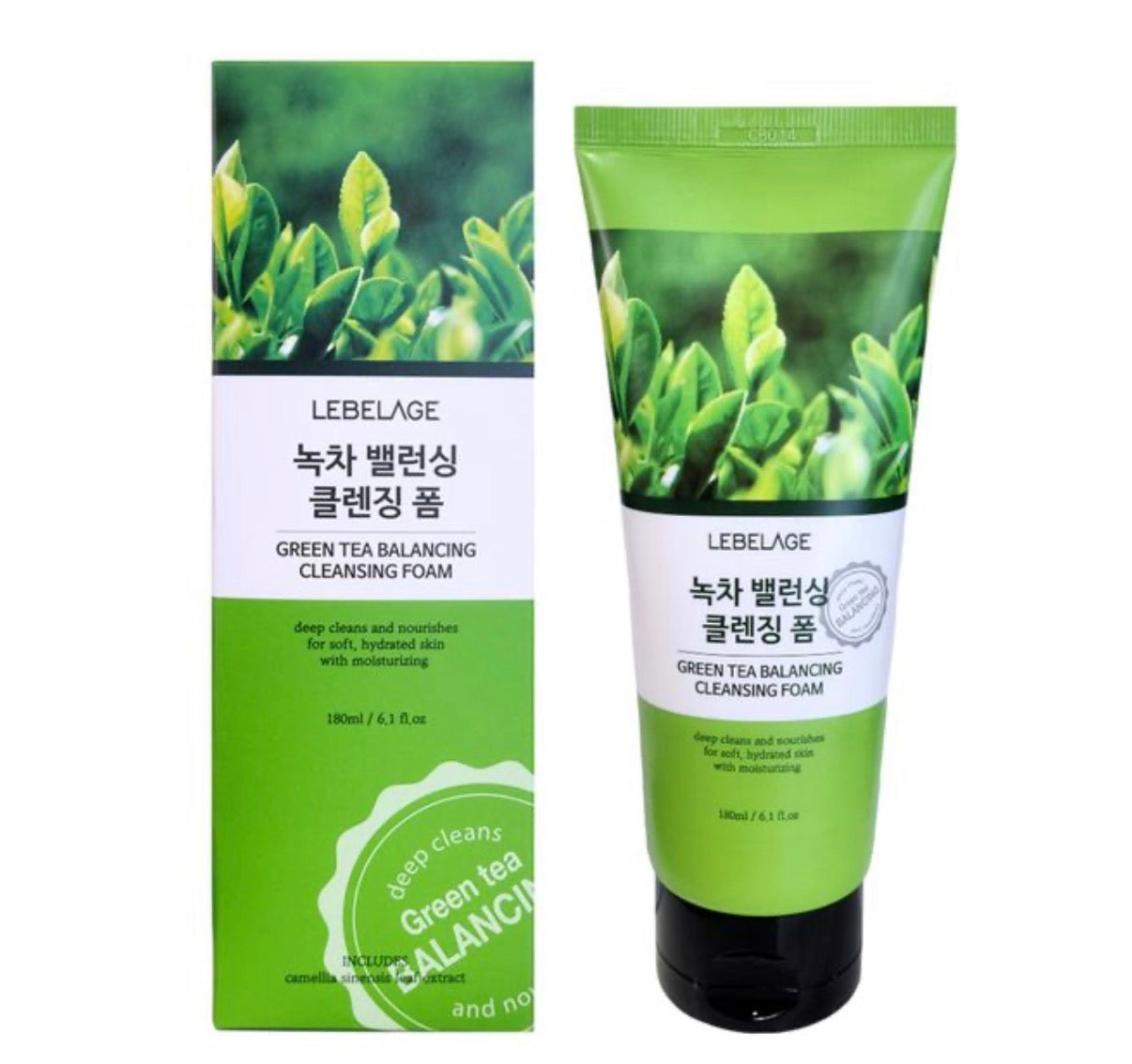 Lebelage Green Tea Balancing Cleansing Foam
