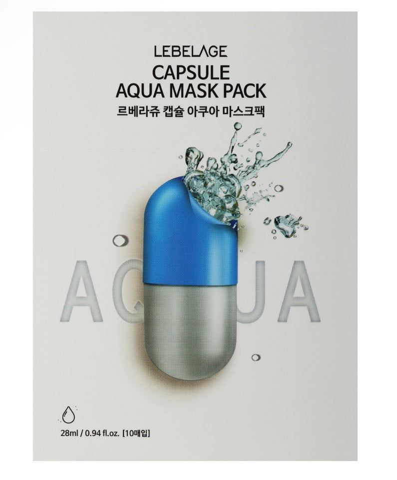Lebelage capsule aqua mask pack