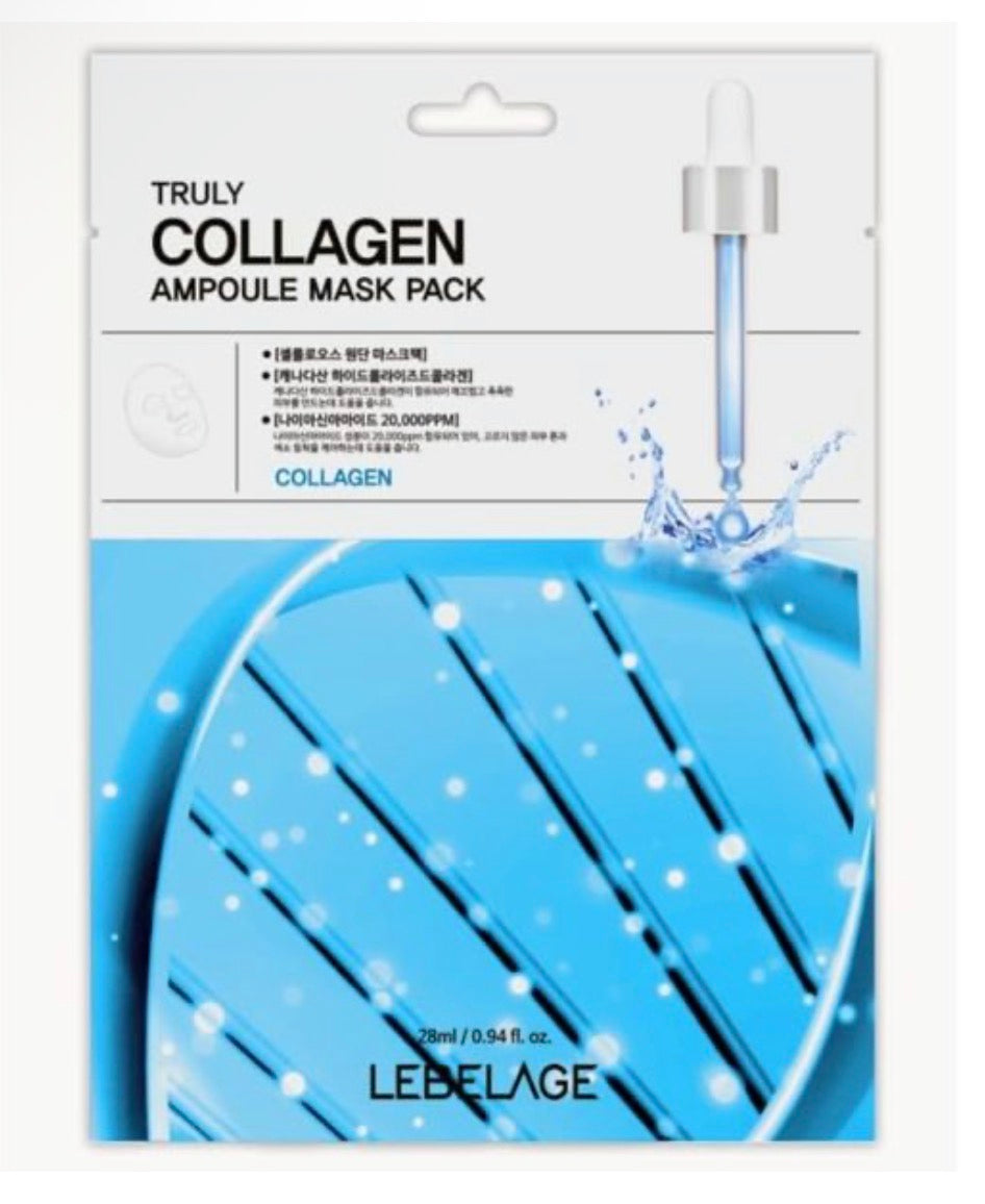 Truly collagen ampoule mask