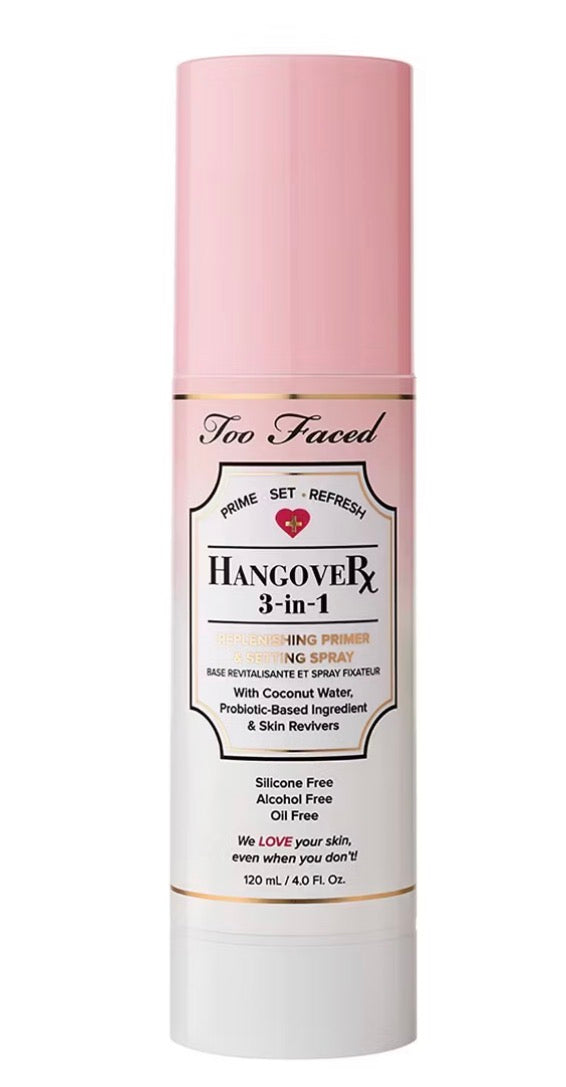 Too Faced Hangover 3-in-1 Replenishing Primer & Setting Spray
