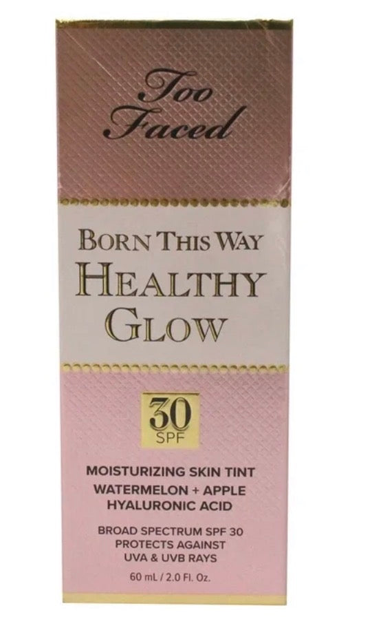 Too Faced Born This Way Healthy Glow Moisturizing Skin Tint Spf 30 Shade Vanilla