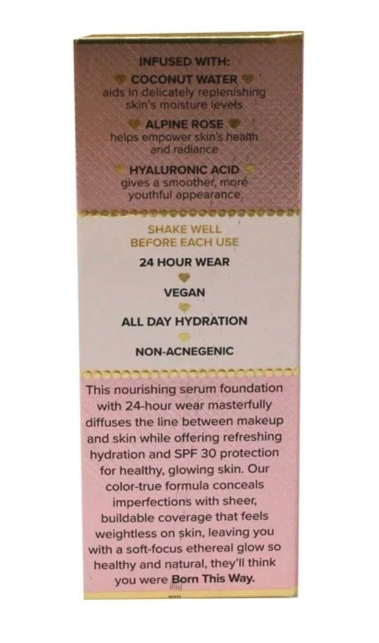 Too Faced Born This Way Healthy Glow Moisturizing Skin Tint Spf 30 Shade Vanilla