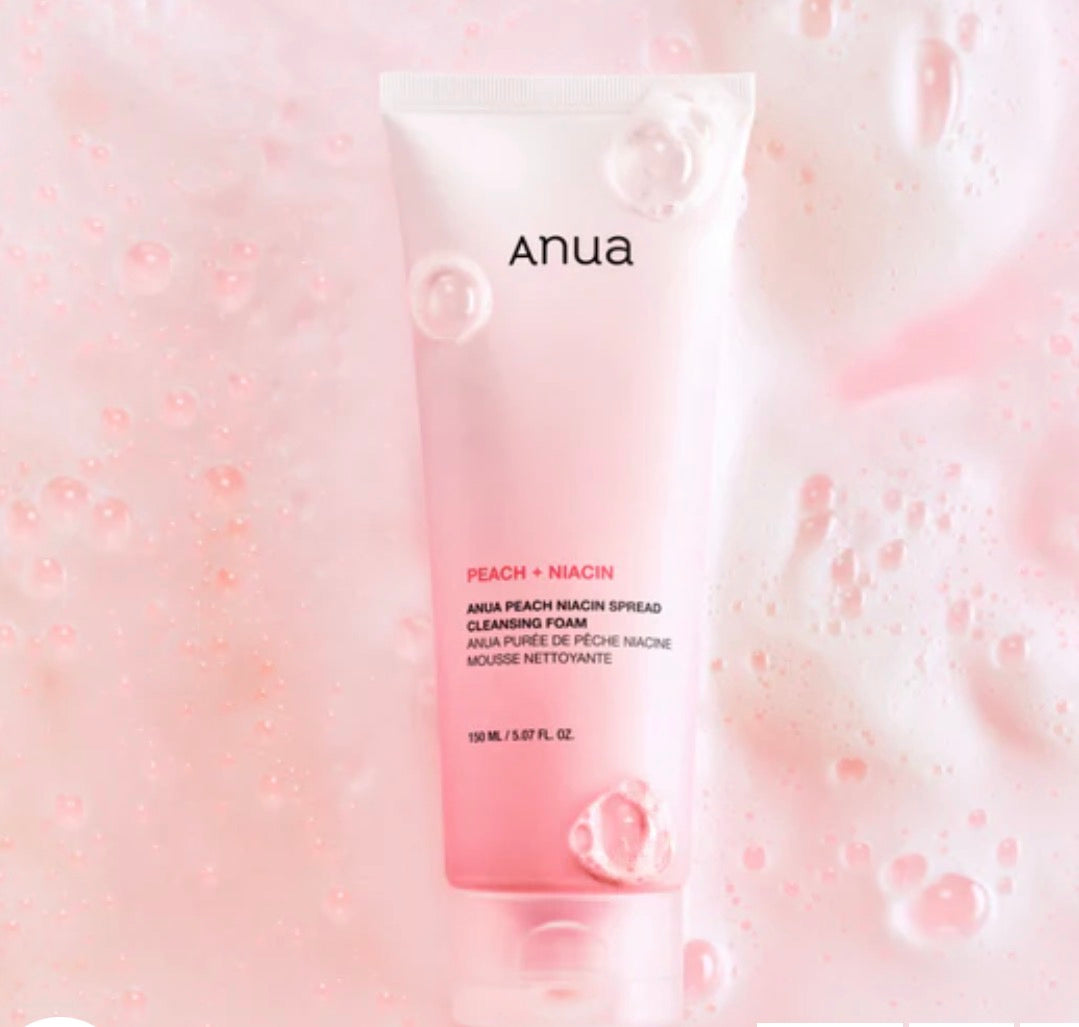Anua Peach + Niancin Cleansing Foam