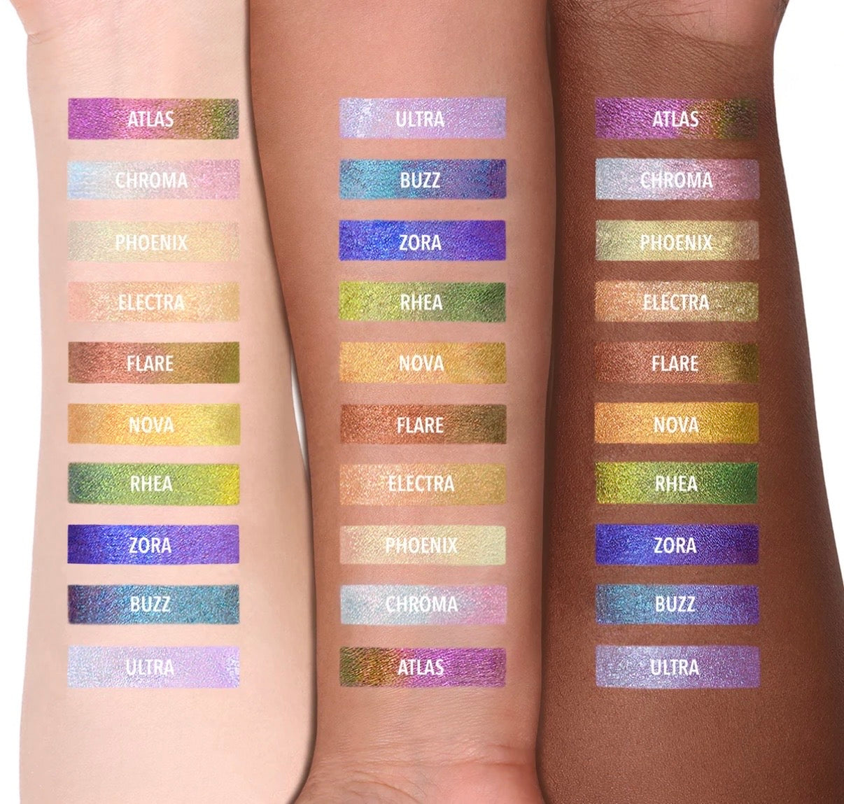MOIRA Supernova Multichrome Gel Liner (001, Atlas)