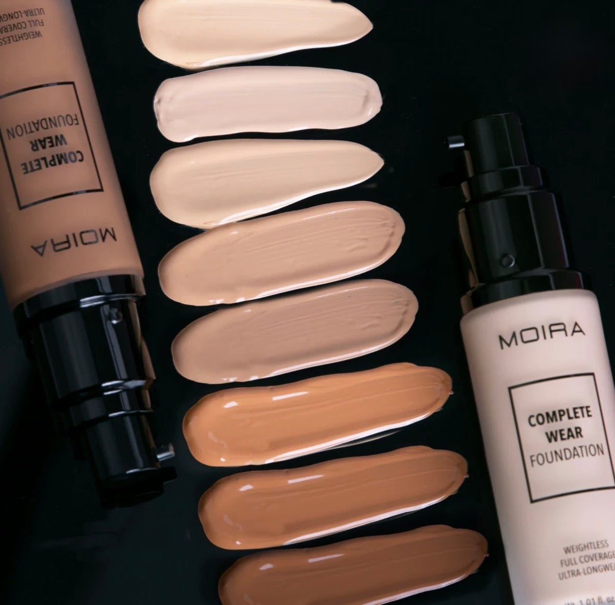 Moira Cosmetics Complete Wear Foundation 650 Depp Walnut