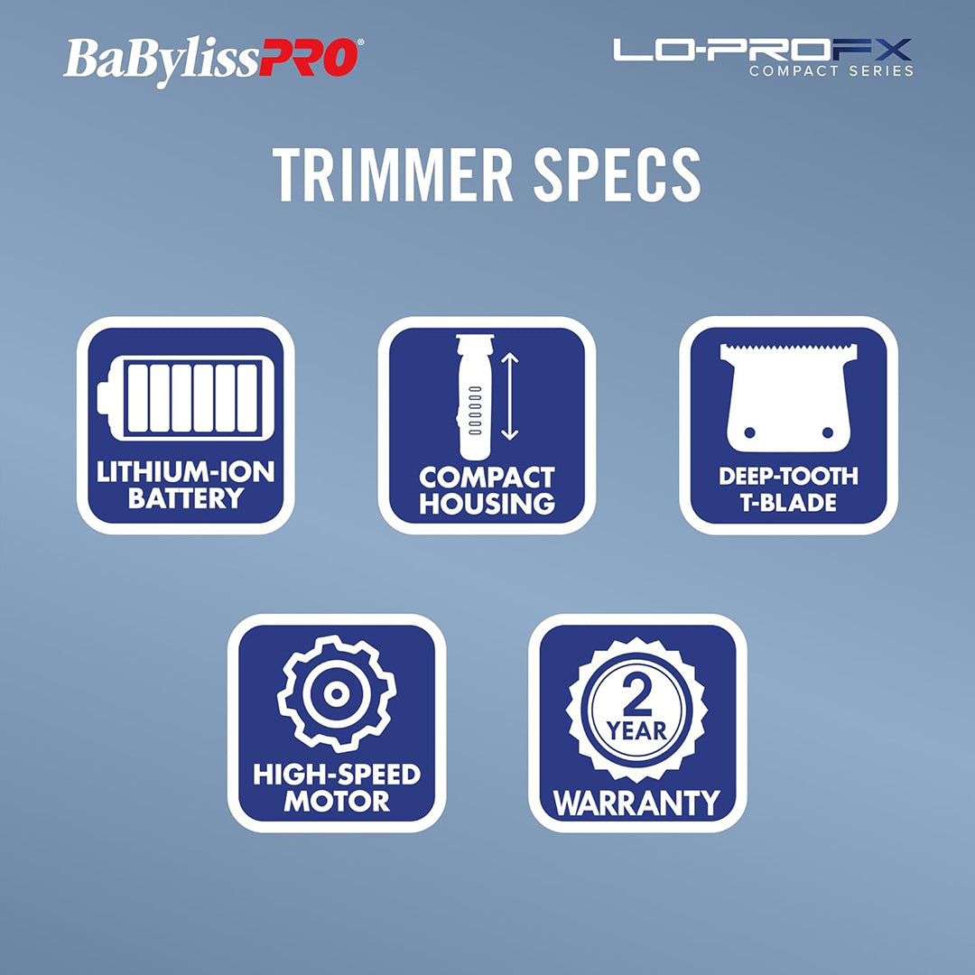 BaBylissPRO® LO-PROFX Compact Series Trimmer