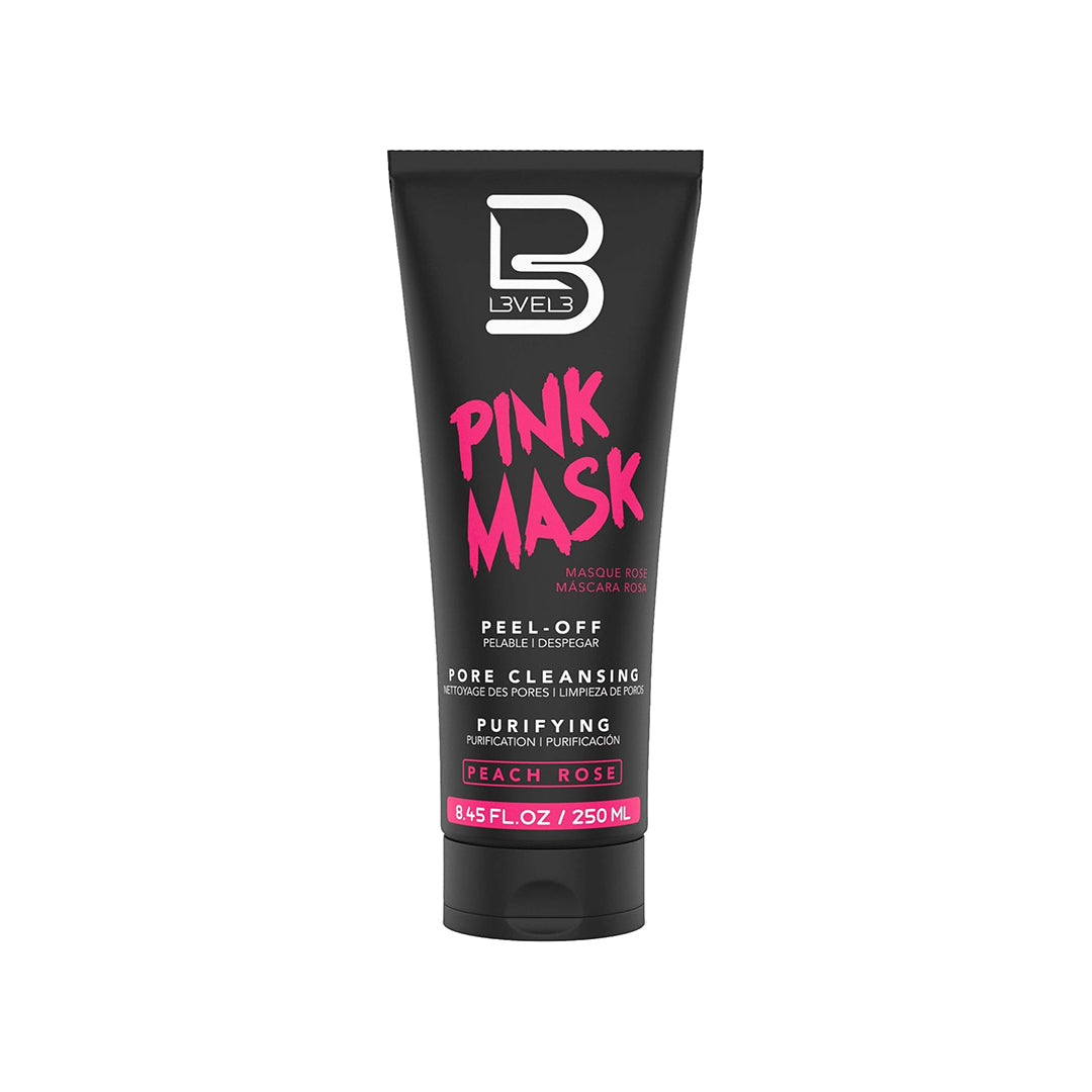 L3VEL3 Pink Mask Masks Beauty Peel Off oz