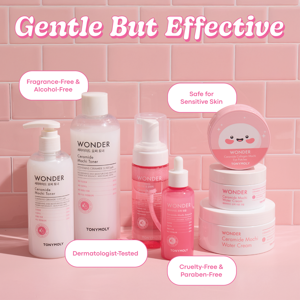 Mochi Ceramide Essentials Skincare Set