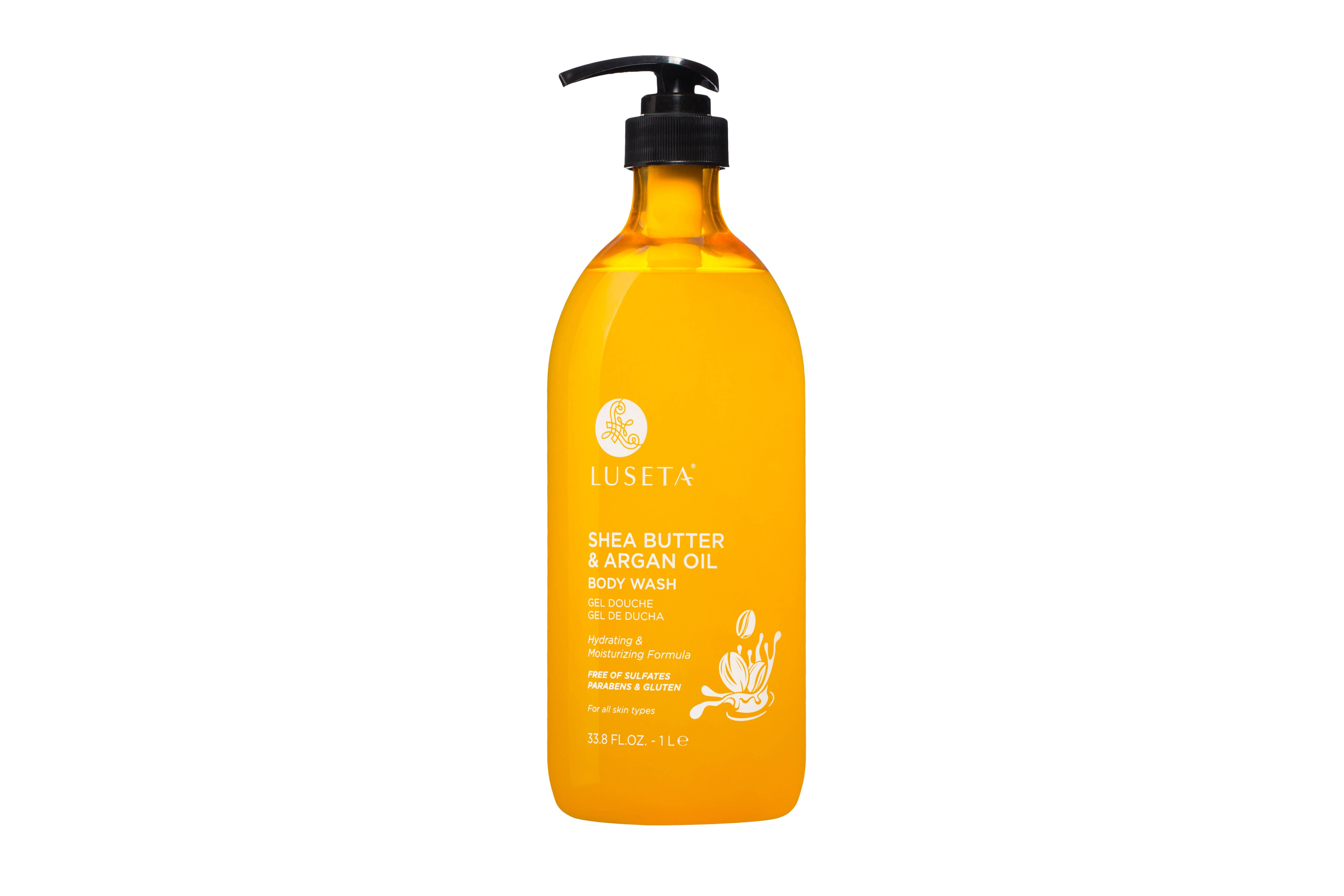 Shea Butter & Argan Oil Body Wash - 33.8oz