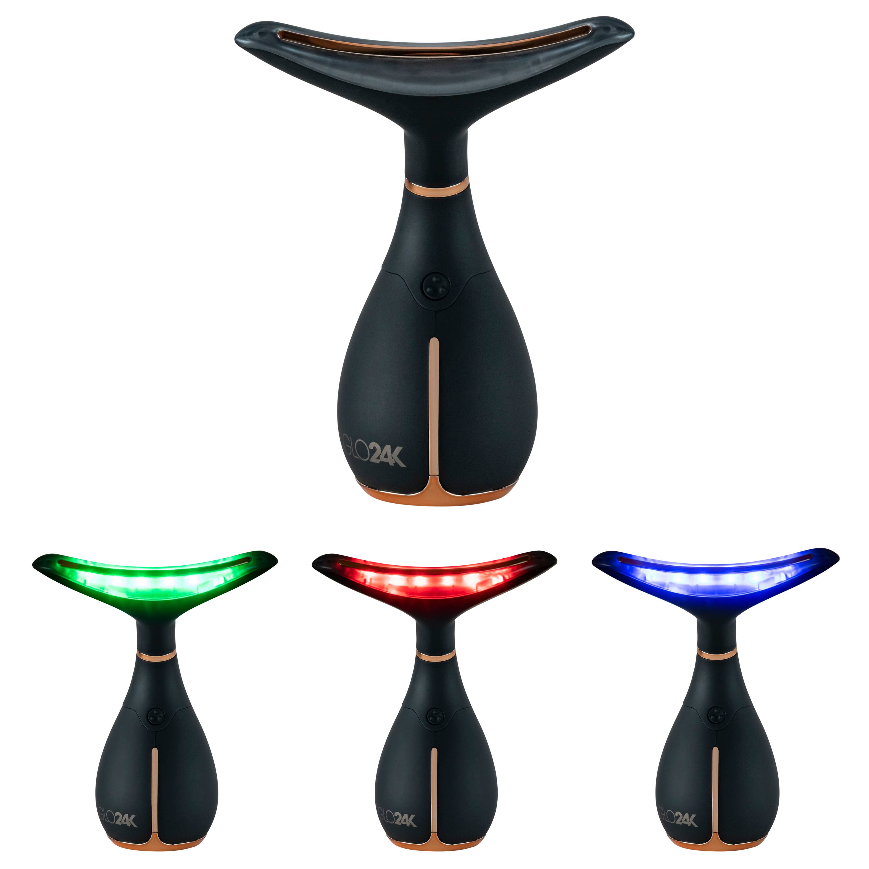 GLO24K Skin Rejuvenation Beauty Device for Face and Neck
