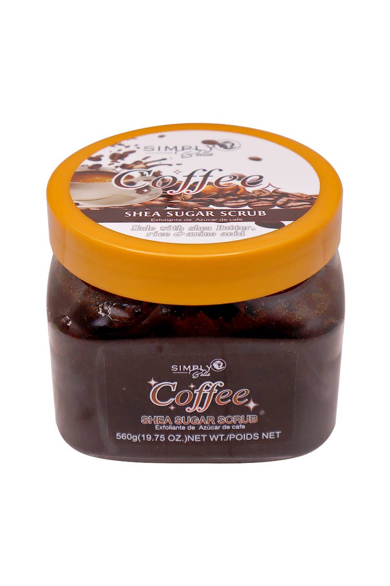 Simply Bella SIB1012 Coffee Shea Sugar Scrub - 6