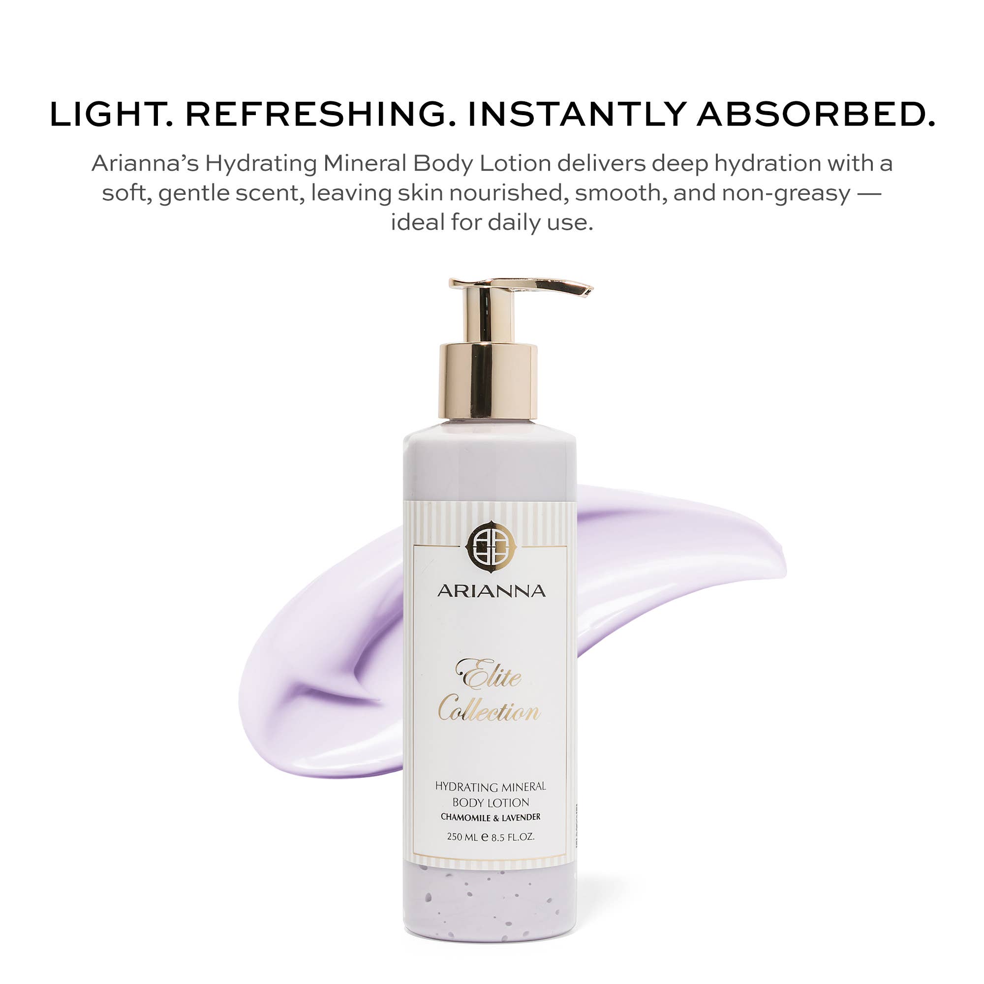 Chamomile and Lavender Hydrating Mineral Body Lotion