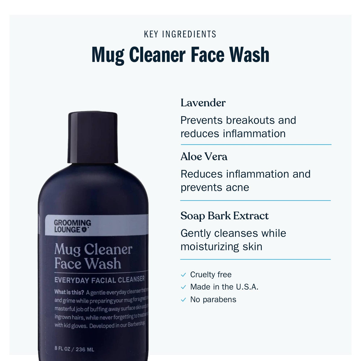 Mug Cleaner Face Wash - Everyday Facial Cleanser