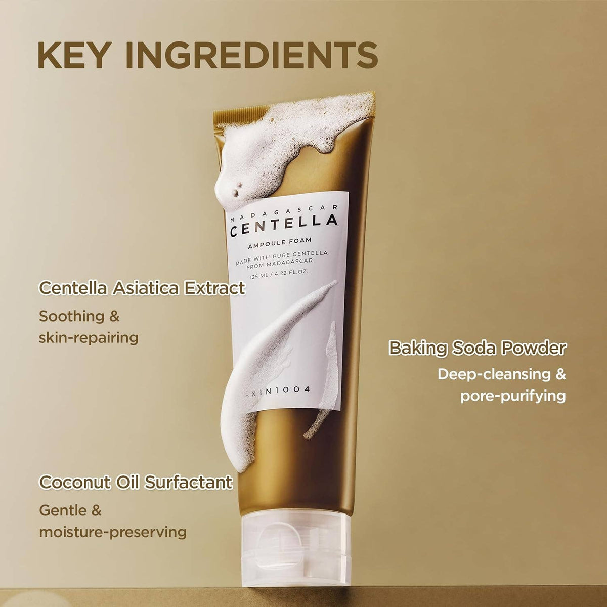 SKIN1004 Madagascar Centella Ampoule Foam 125ml 4.22 fl.oz