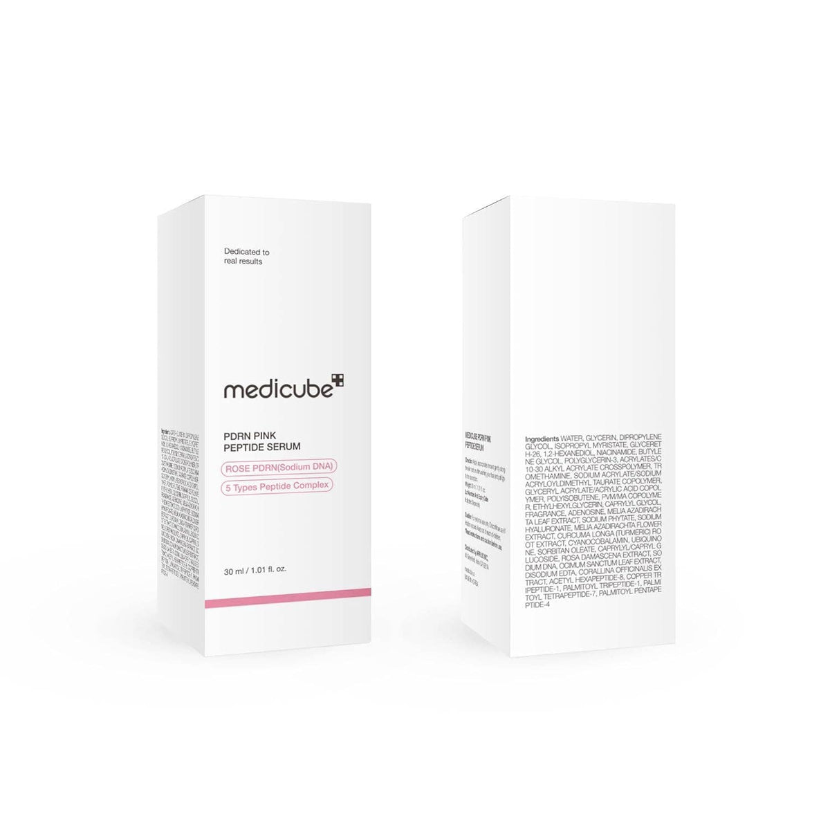 Medicube Salmon Dna Pdrn Pink Peptide Serum 30ml 1.01 Fl.oz.
