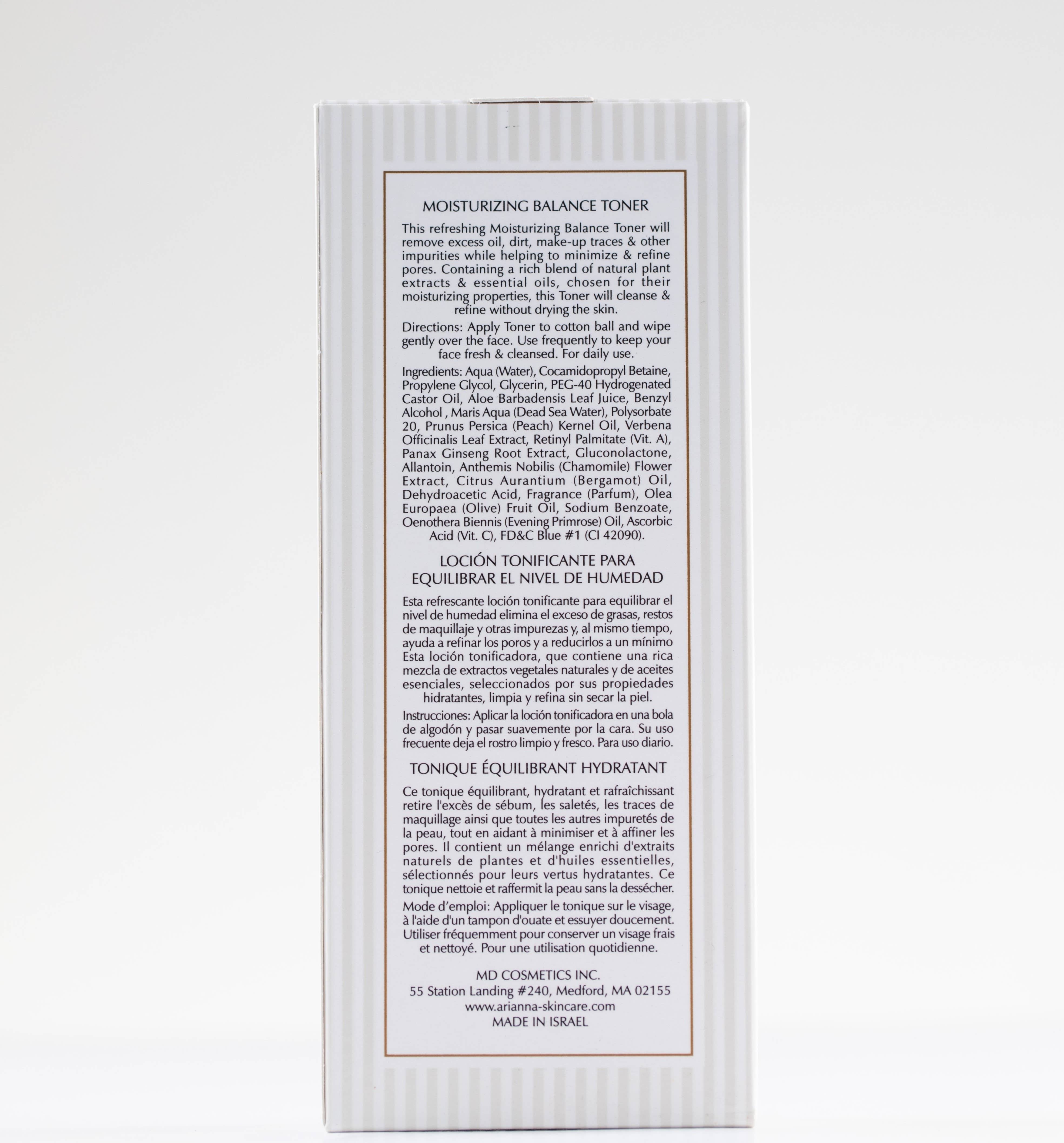 Moisturizing Balance Toner