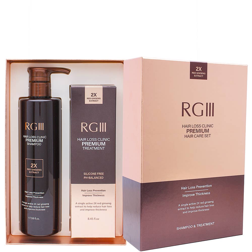 RGIII HAIR LOSS CLINIC PREMIUM HAIR CARE SET, RGIII SET