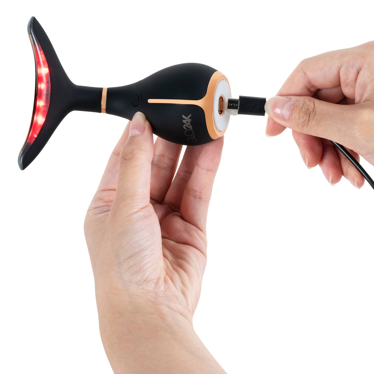 GLO24K Skin Rejuvenation Beauty Device for Face and Neck
