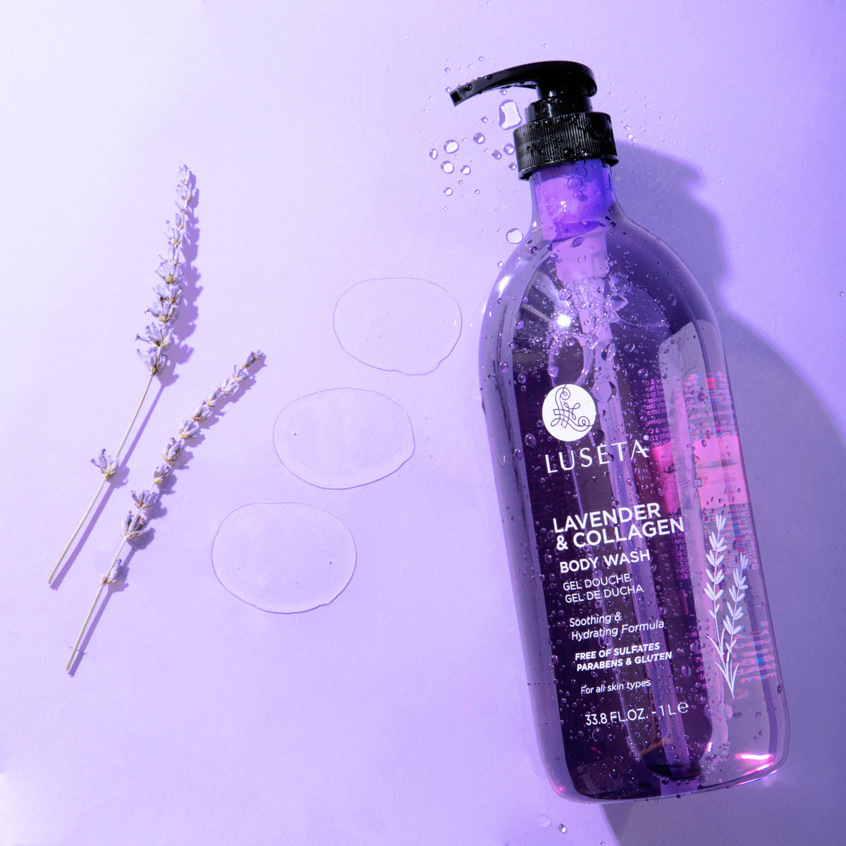 Lavender & Collagen Body Wash - 33.8oz