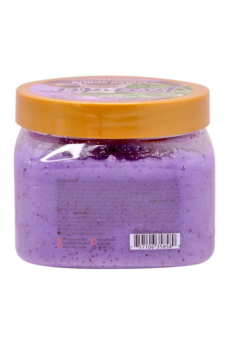Simply Bella SIB1008 Lavender Sugar Scrub - 6