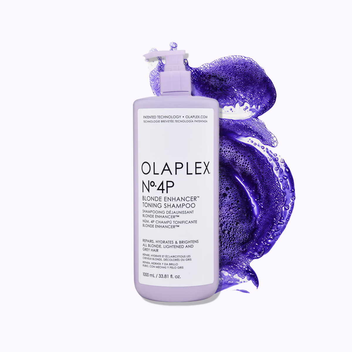 OLAPLEX No. 4P Blonde Enhancer Toning Shampoo