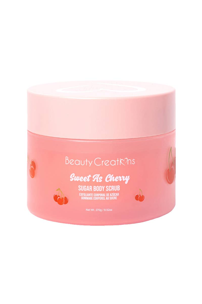 Beauty Creations FC-BS6 Cherry Sugar Body Scrub - 6pc