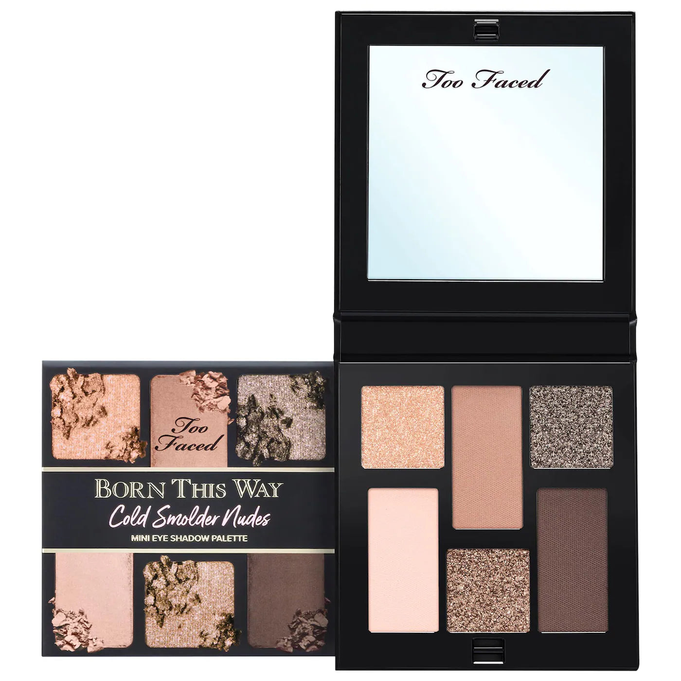 Too Faced Born This Way Nude Mini Palette - Cold Smolder - 0.20oz