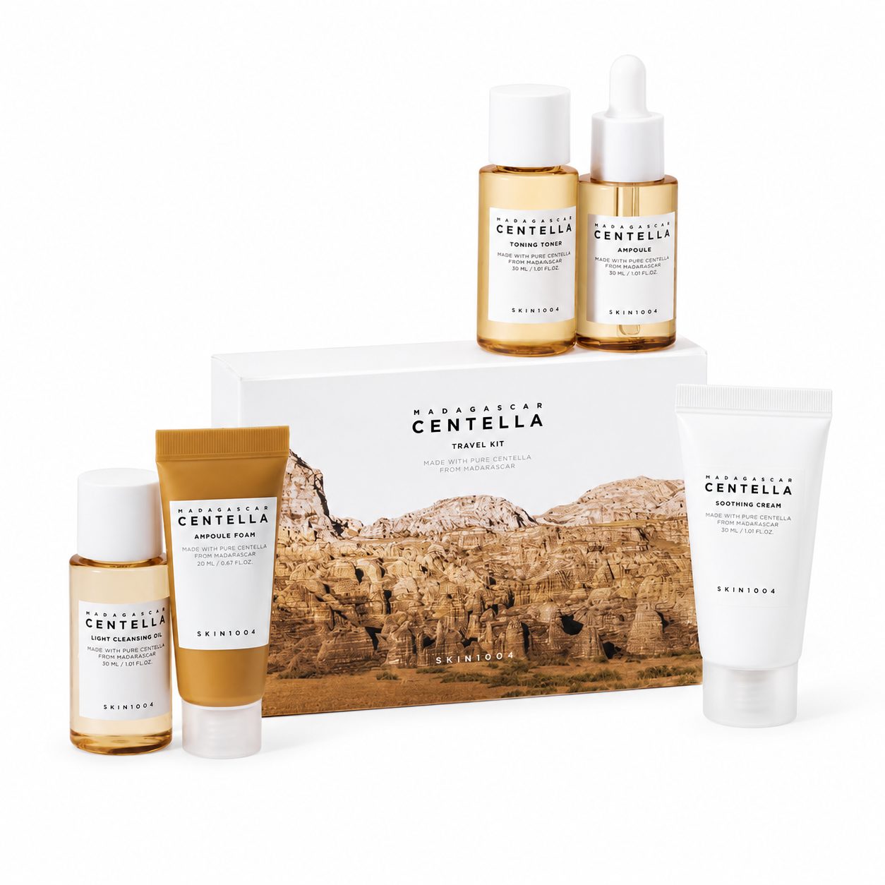 Skin1004 Madagascar Centella Travel Kit 5pcs
