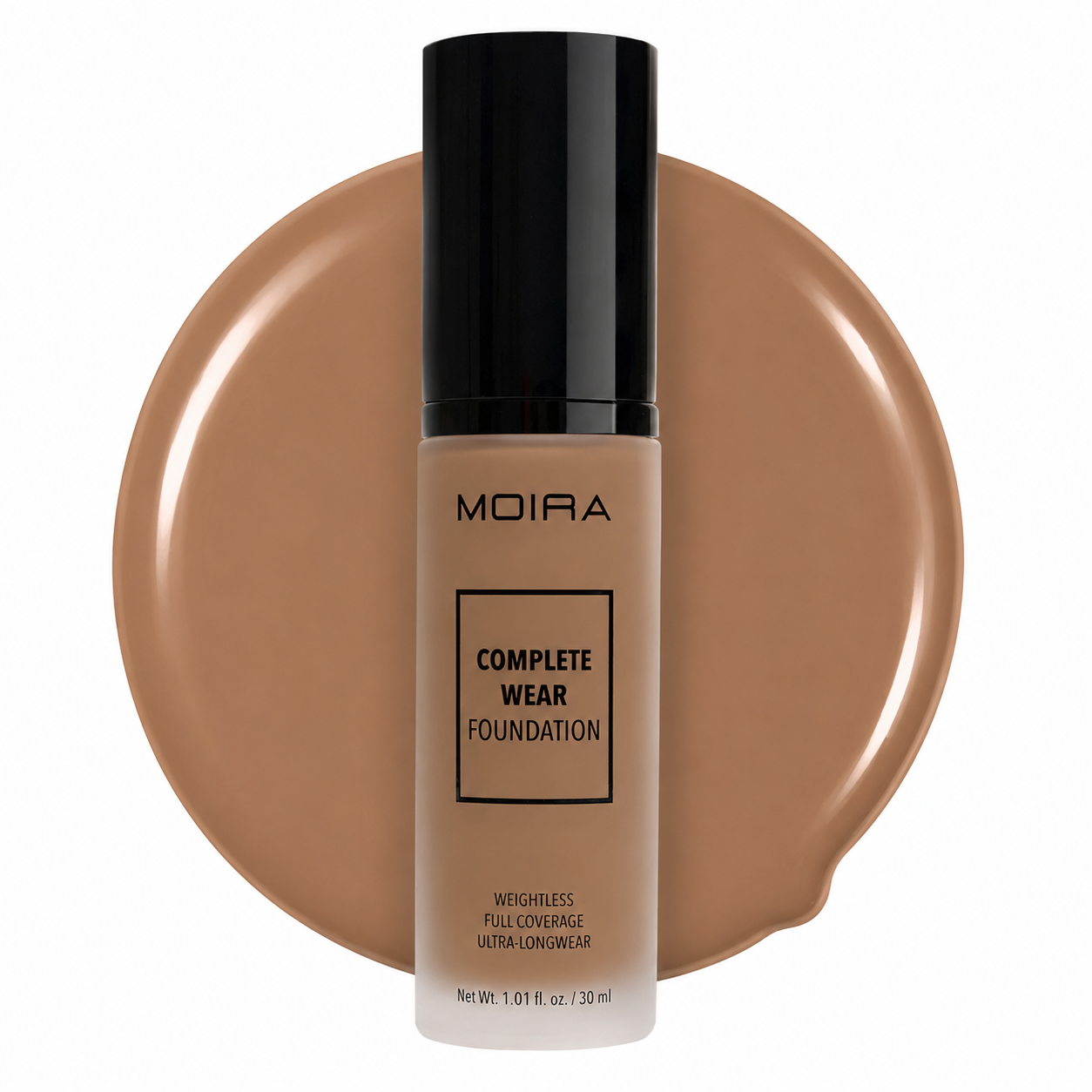 MOIRA Complete Wear™ Foundation – 650 Deep Walnut