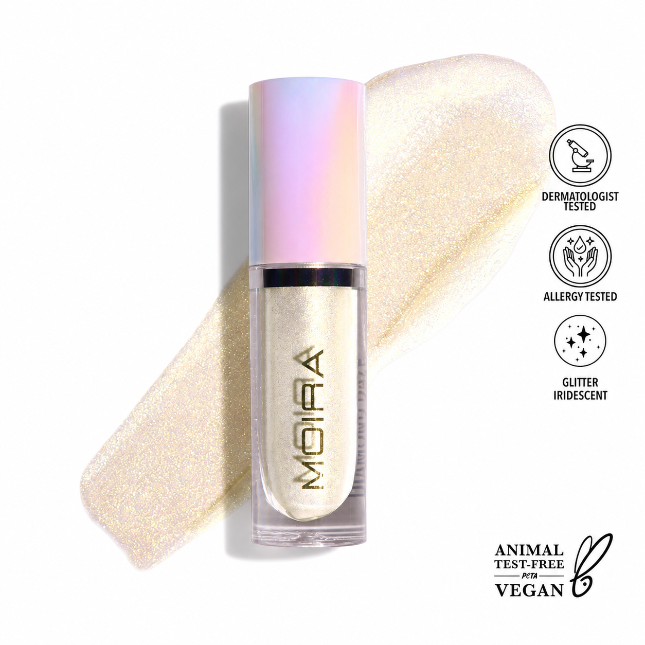MOIRA Diamond Daze Liquid Shadow (019, Absolutely)