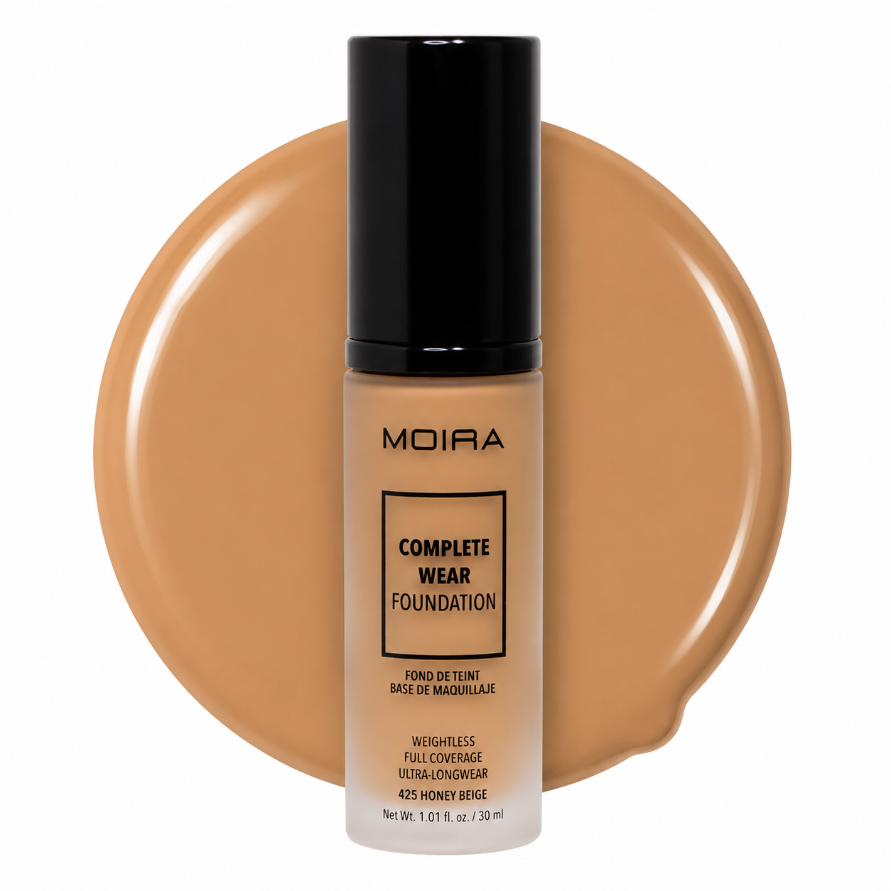 MOIRA Complete Wear™ Foundation –425 Honey Beige