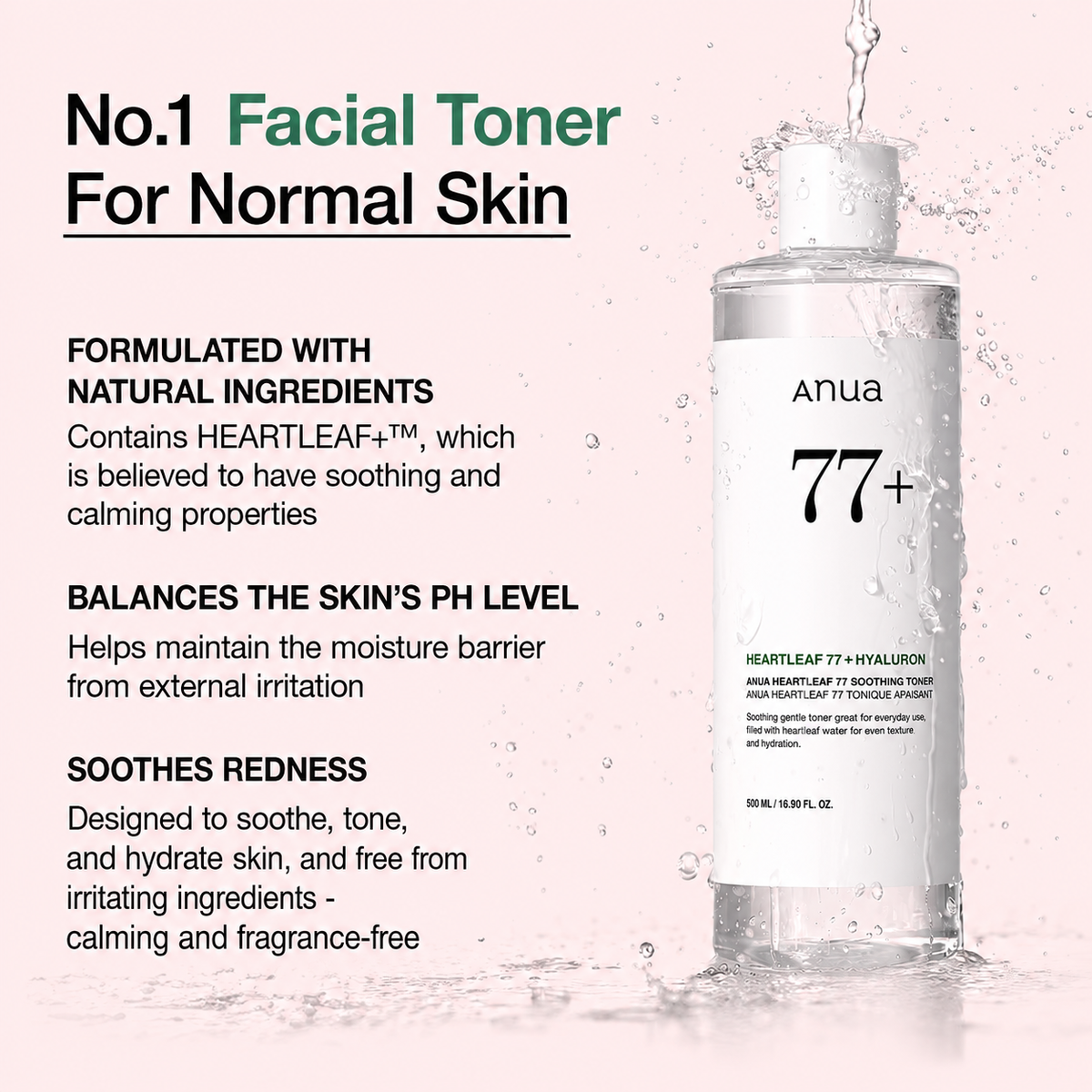 Anua Heartleaf 77+ Soothing Toner