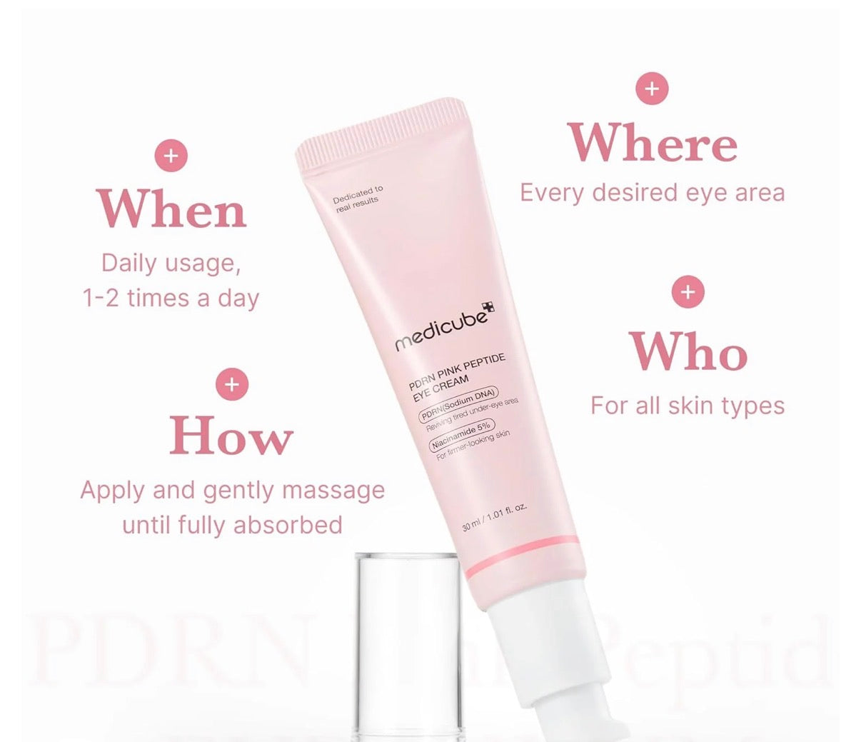 Medicube PDRN PINK PEPTIDE EYE CREAM