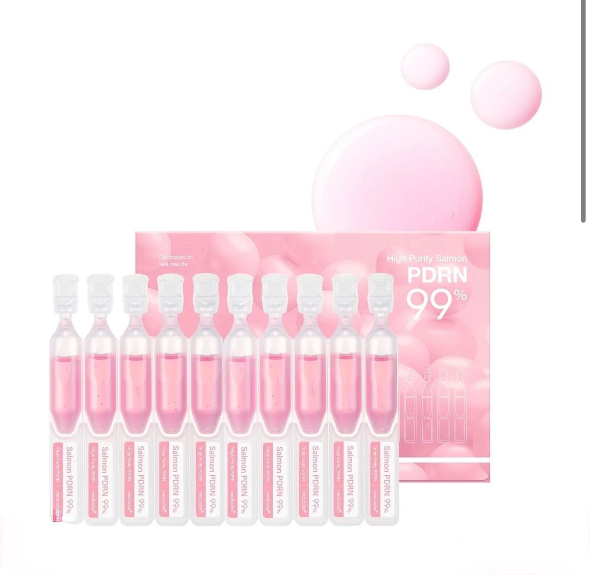 Medicube Pdrn Pink One Day Serum Set 1.5mlx10 1.5 Ml