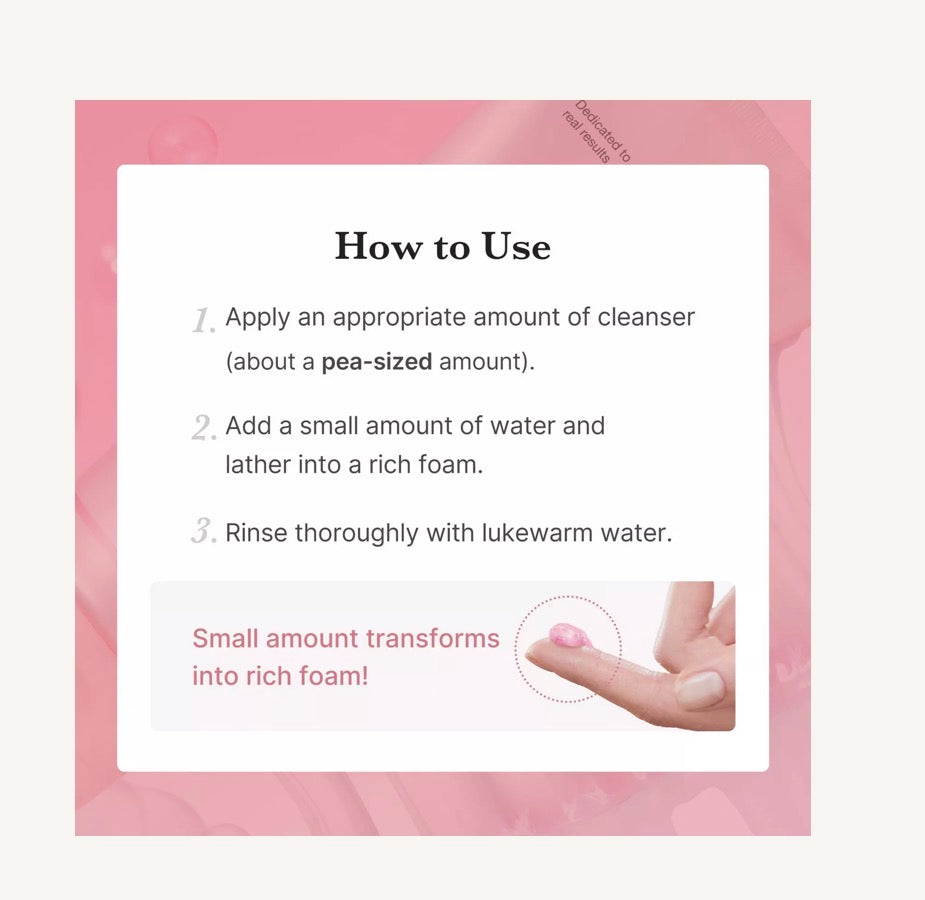 Medicube PDRN Pink Niacinamide Whip Cleanser | Face Wash